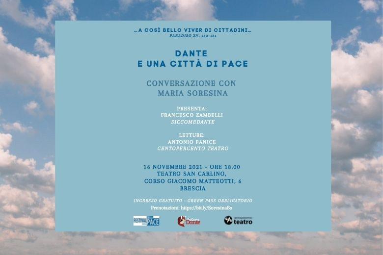 SicComeDante e Centopercento Teatro al festival della pace di Brescia